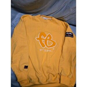 Vintage Fubu Collection Yellow Crewneck Sweatshirt